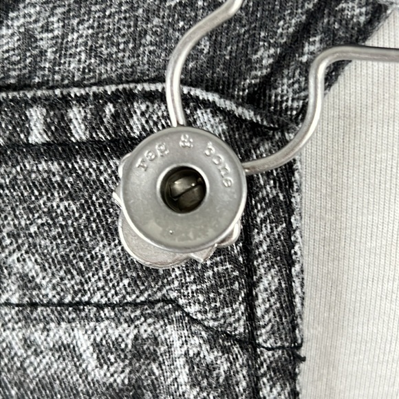 rag & bone Liquid Miramar Overall Size M - the popular "sweatpants jeans" - Picture 4 of 12